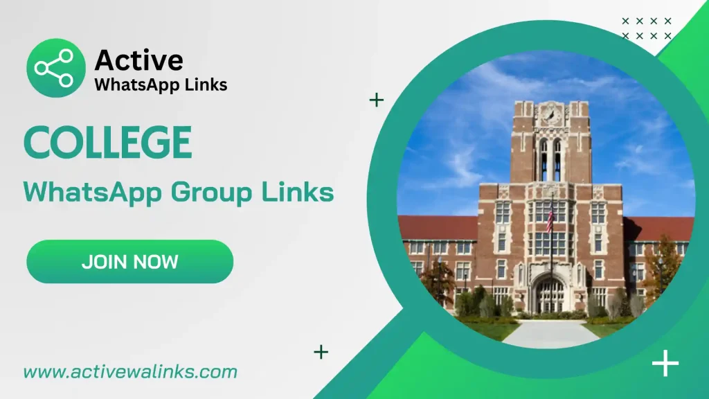 College WhatsApp Group Links