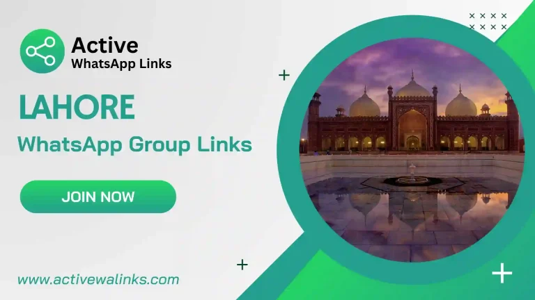 Lahore WhatsApp Group Links