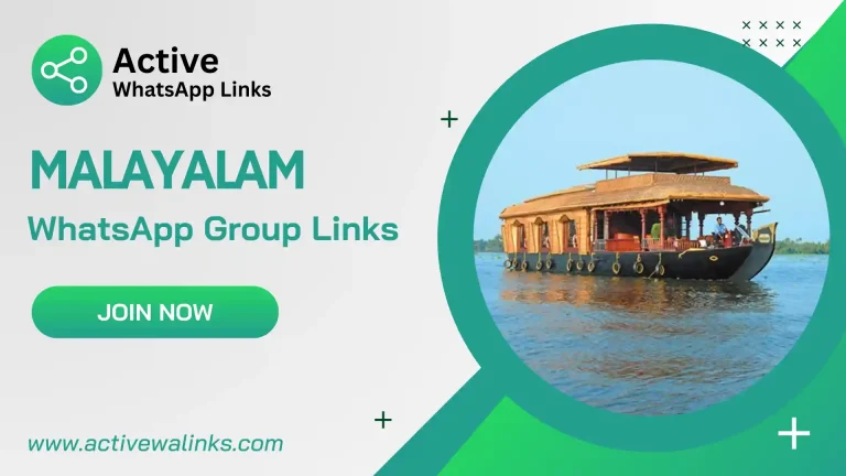 Malayalam WhatsApp Group Links
