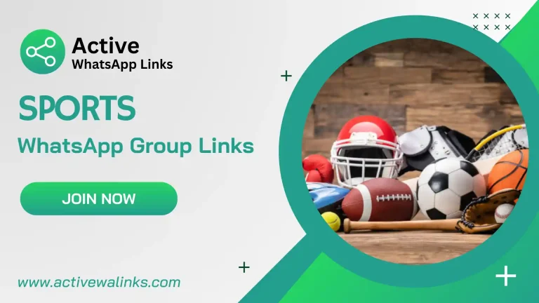 Sports WhatsApp Group Links
